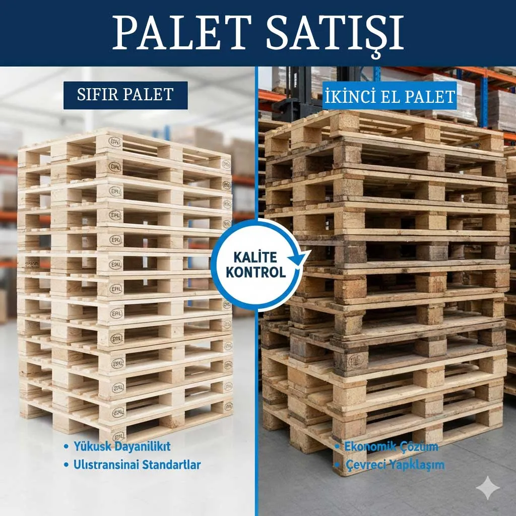 Sıfır ve İkinci El Palet Satışı