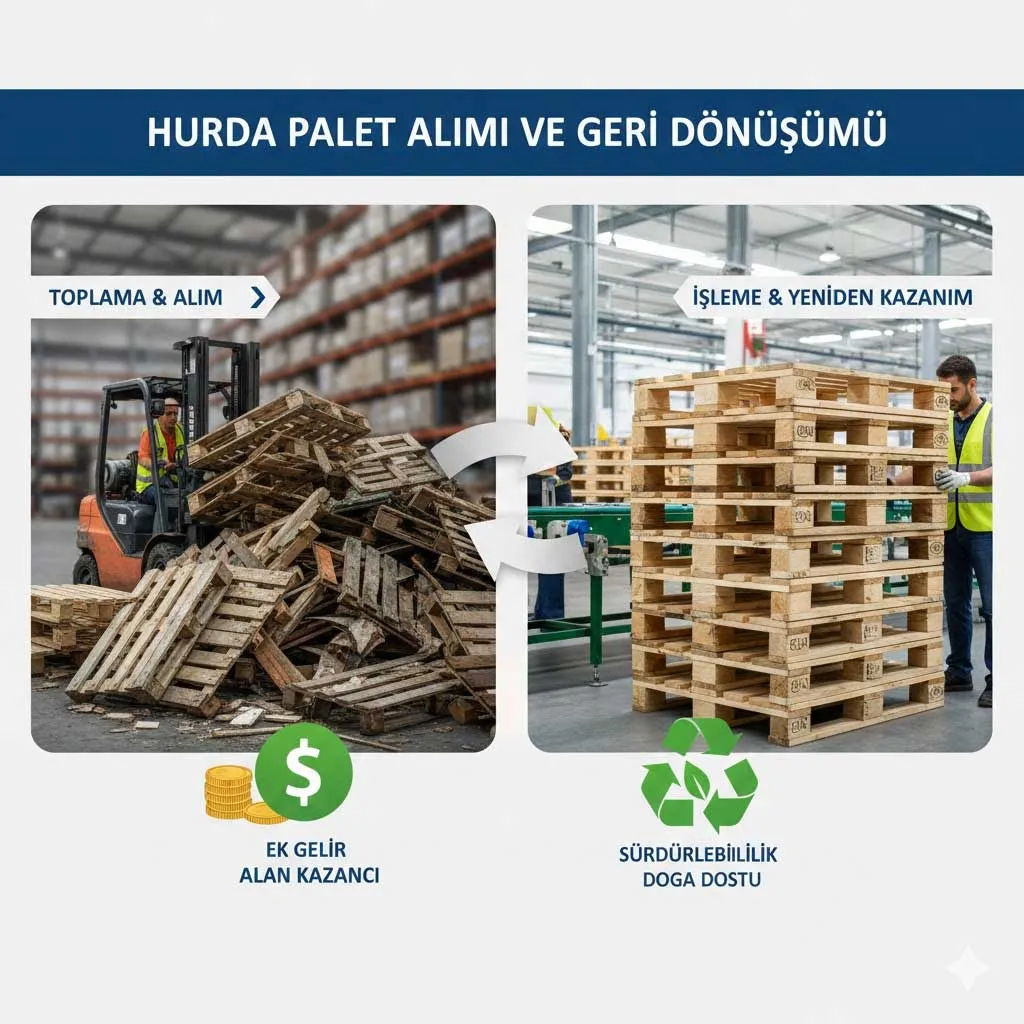 Hurda Palet Alımı ve Geri Dönüşümü